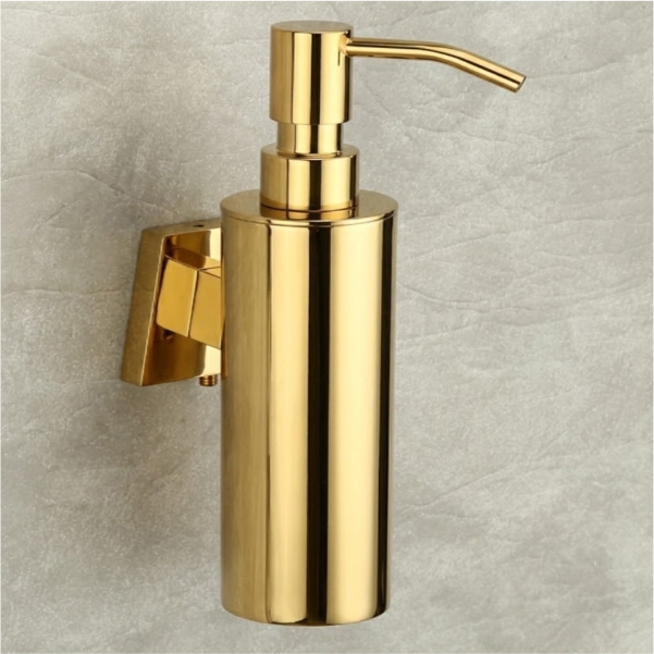 Brass Bottle - Liquid Dispenser - Gold